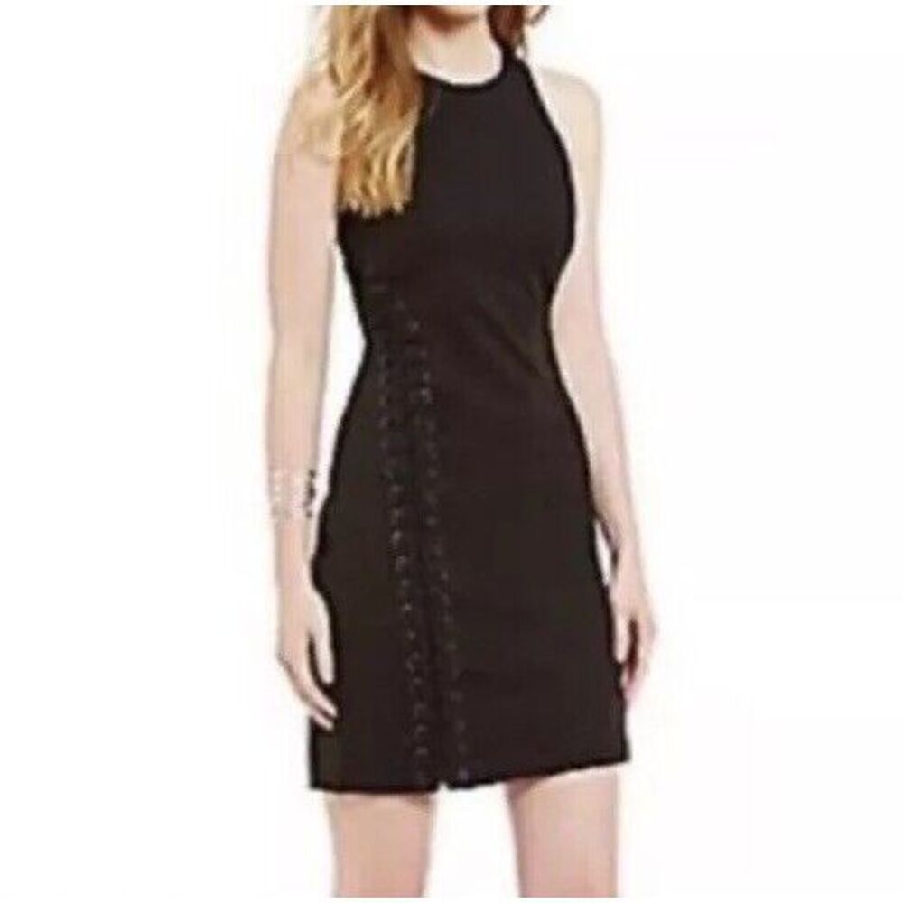 Daniel Cremieux‎ Donelda Sleeveless Black Dress Women's Size 2